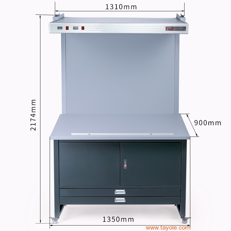 标准光源看样台CC120-E尺寸